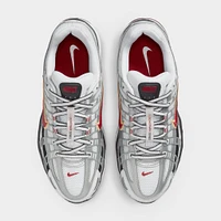 Nike Women's P-6000 White / Varsity Red - Metallic Platinum