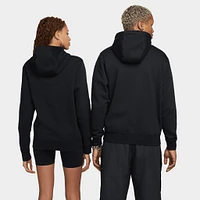 Nike Sportswear Club Fleece Full Zip Hoodie Black / - White