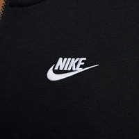 Nike Sportswear Club Fleece Full Zip Hoodie Black / - White