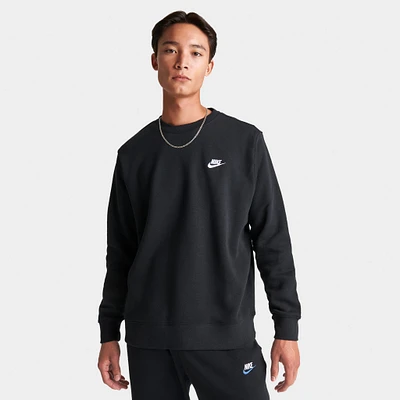 Nike Sportswear Club Fleece Crewneck Black / White