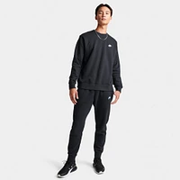 Nike Sportswear Club Fleece Crewneck Black / White