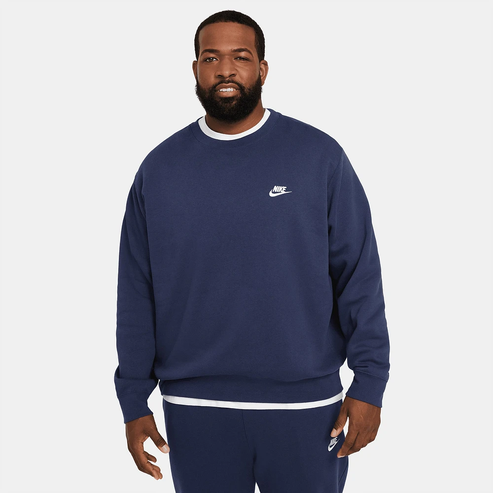 Nike Club Crew Midnight Navy / White