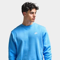 Nike Sportswear Club Crew Neck University Blue / White