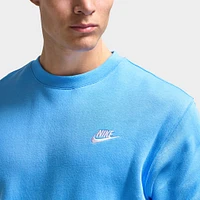 Nike Sportswear Club Crew Neck University Blue / White