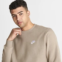 Nike Sportswear Club Fleece Crewneck Khaki / White