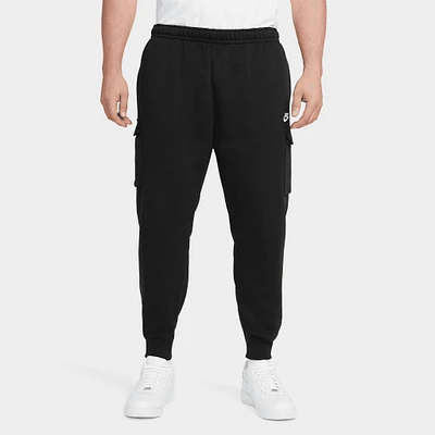 Nike Sportswear Club Cargo Pants Black / White