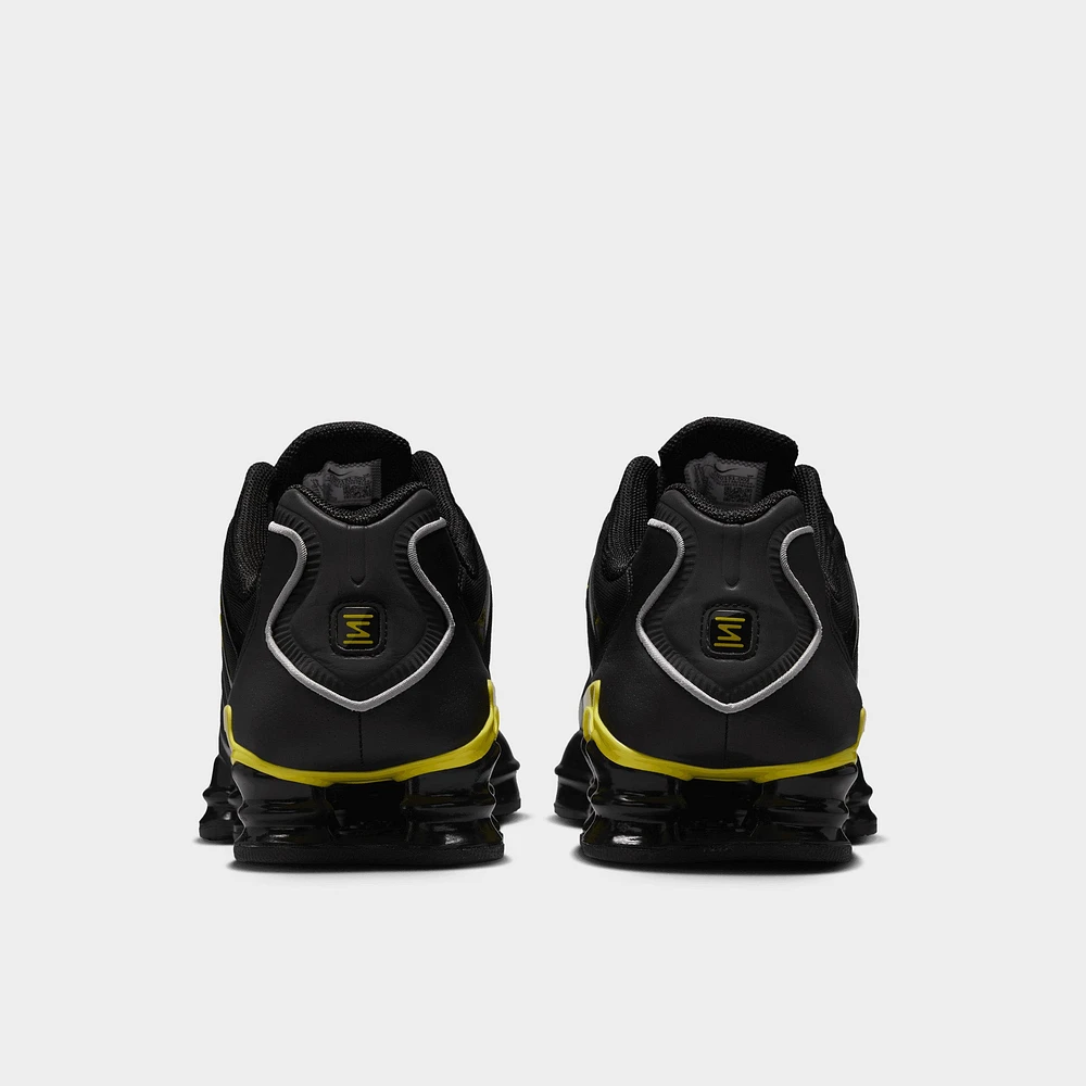 Nike Shox TL Black / Metallic Silver - Dynamic Yellow