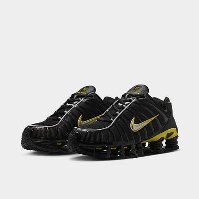 Nike Shox TL Black / Metallic Silver - Dynamic Yellow