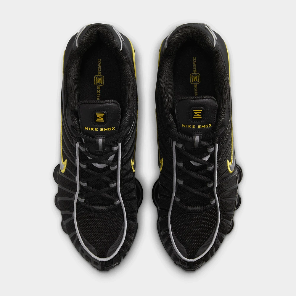 Nike Shox TL Black / Metallic Silver - Dynamic Yellow