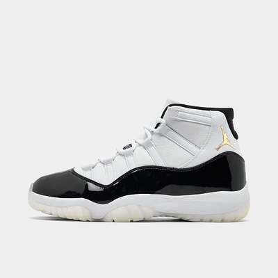 Jordan 11 Retro White / Metallic Gold - Black