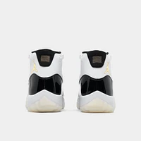 Jordan 11 Retro White / Metallic Gold - Black