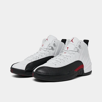 Jordan 12 Retro White / Gym Red - Black