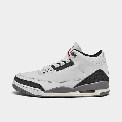 Jordan 3 Retro Summit White / Fire Red - Cement Grey