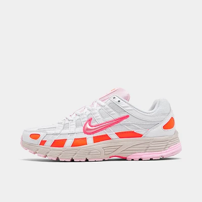 Nike Women's P-6000 White / Digital Pink - Hyper Crimson