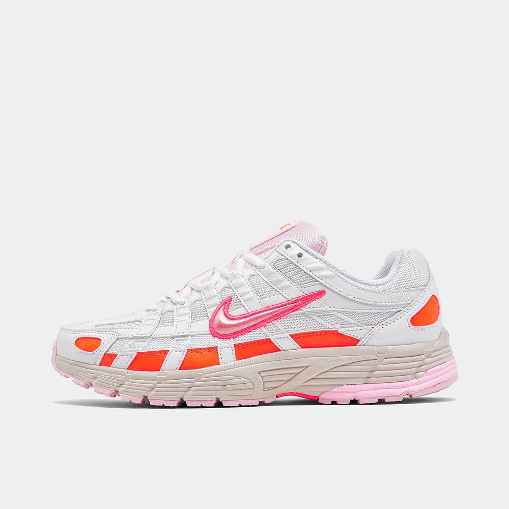Nike Women's P-6000 White / Digital Pink - Hyper Crimson