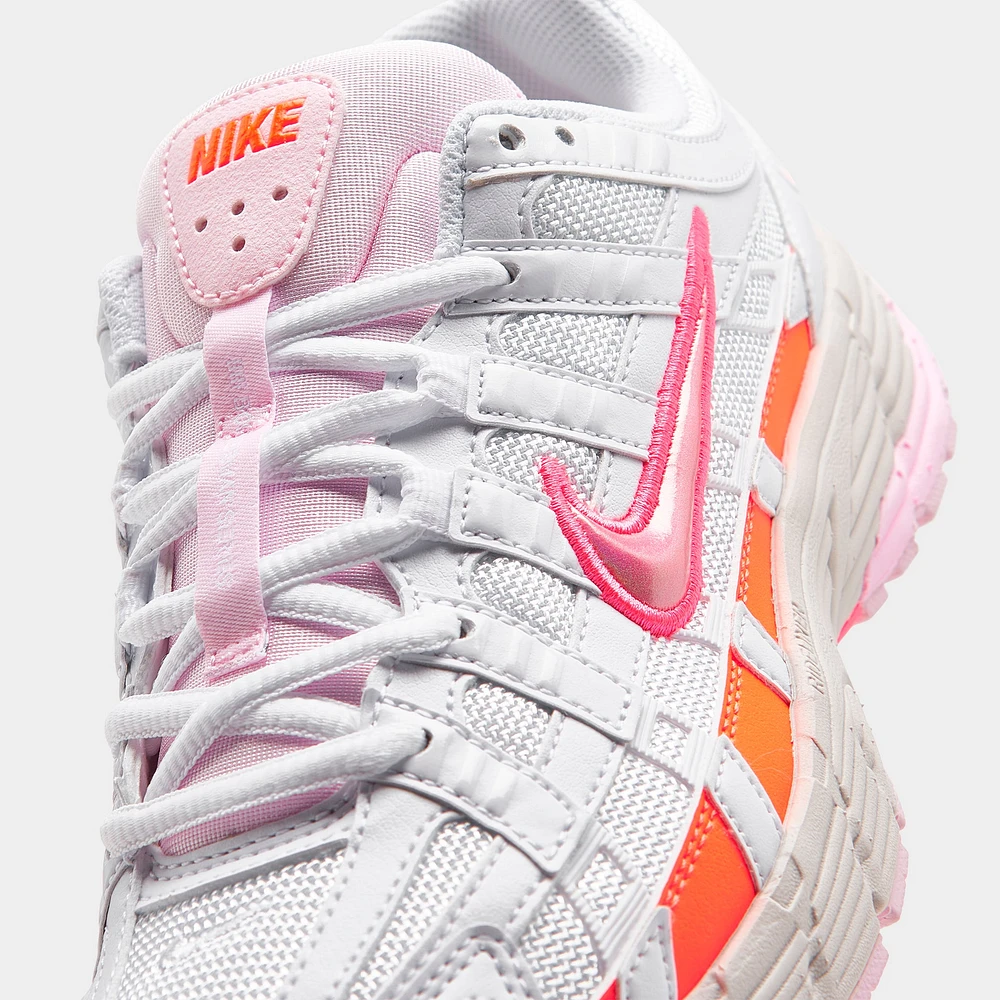 Nike Women's P-6000 White / Digital Pink - Hyper Crimson