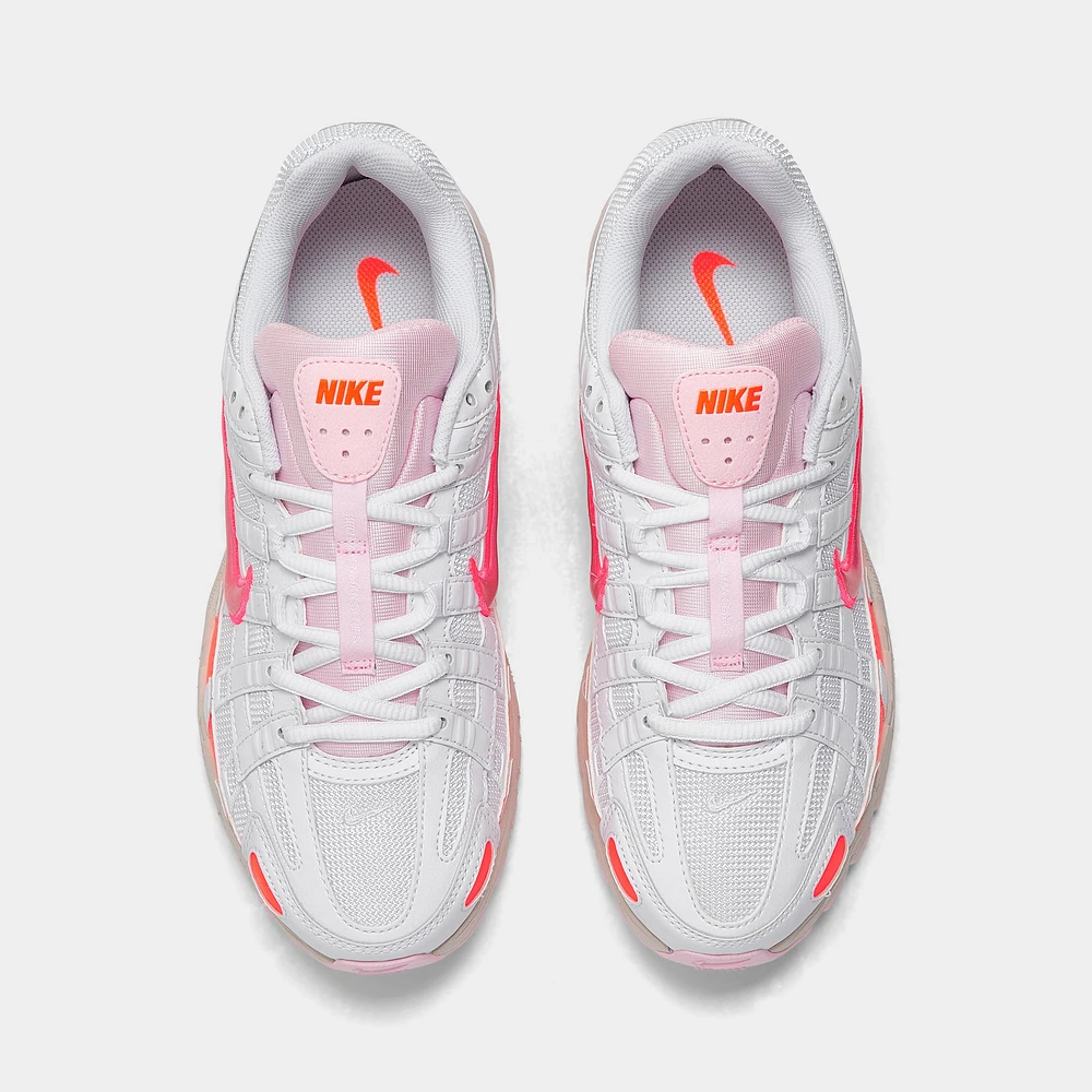 Nike Women's P-6000 White / Digital Pink - Hyper Crimson