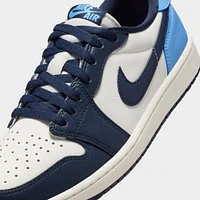 Jordan 1 Low OG Obsidian / University Blue - Sail