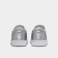 Jordan 1 Retro Low OG GS Neutral Grey / Metallic Silver - White