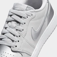Jordan 1 Retro Low OG GS Neutral Grey / Metallic Silver - White