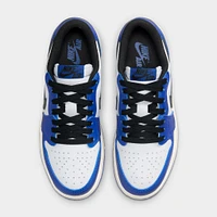 Jordan 1 Low OG GS White / Black - Game Royal