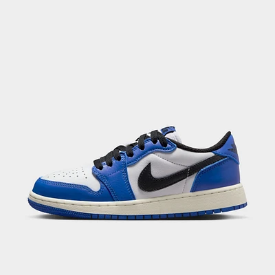 Jordan 1 Low OG GS White / Black - Game Royal