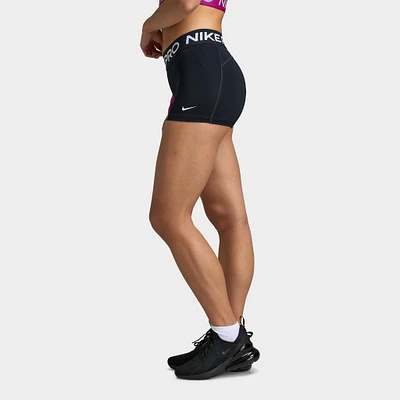 Nike Pro Women's 3" Shorts / Black