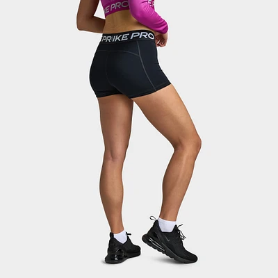 Nike Pro Women's 3" Shorts / Black