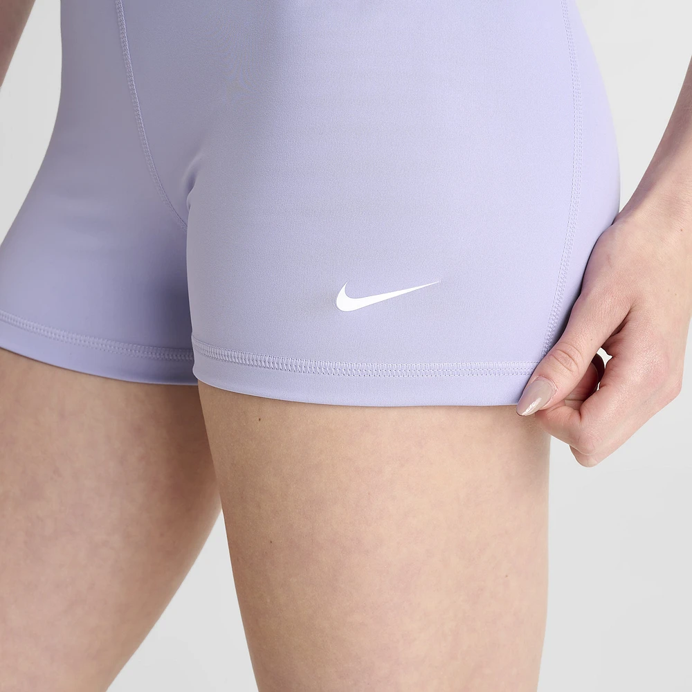 Nike Pro Women's 3" Shorts Lilac Ice / White