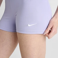 Nike Pro Women's 3" Shorts Lilac Ice / White