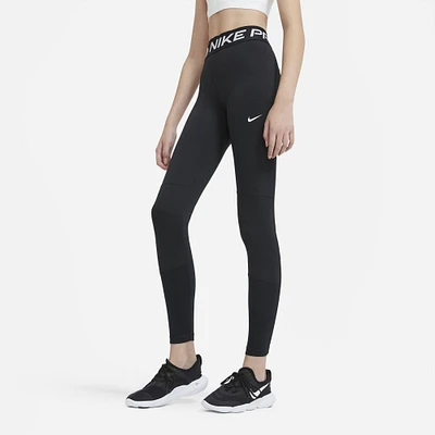 Nike Pro Junior Girls' Dri-FIT Leggings / Black