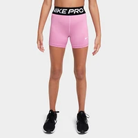 Nike Pro Girls' Shorts Magic Flamingo / White