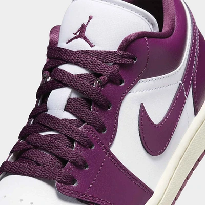 Jordan 1 Low Women's White / Bordeaux - Sail