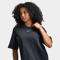 Nike Sportswear Women's Essentials Boxy T-shirt Black / White