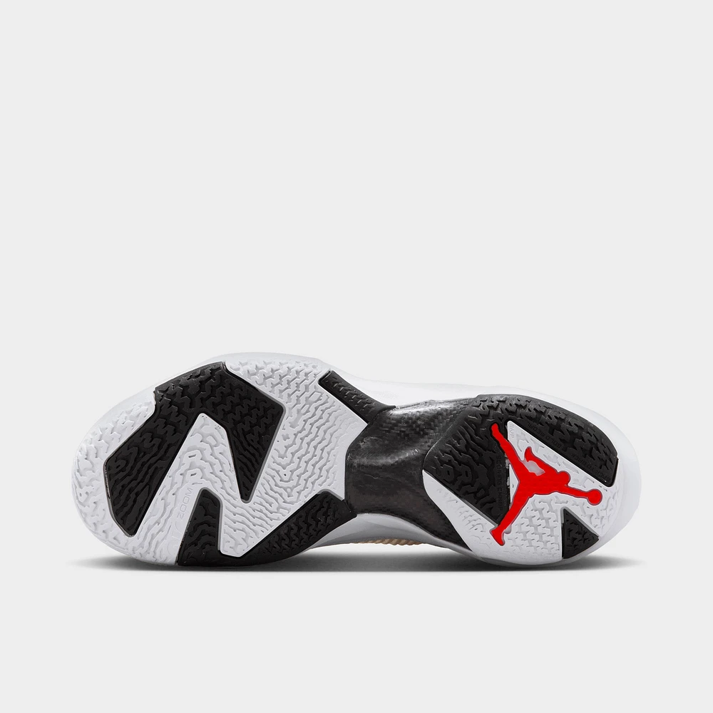 Jordan 37 GS White / Siren Red - Black