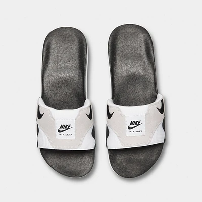 Nike Air Max 1 Slide White / Black - Neutral Grey