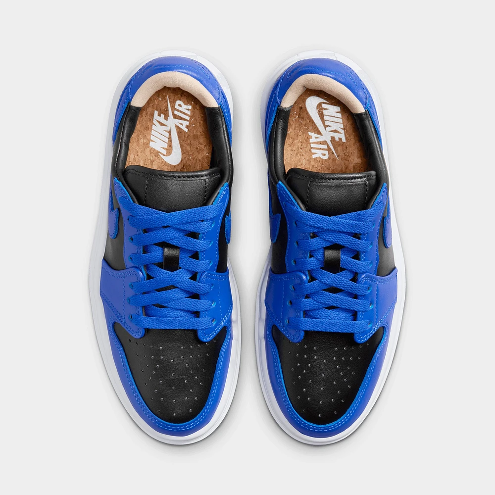 Jordan Women's 1 Elevate Low Black / Hyper Royal - White