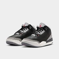 Jordan 3 Retro PS Black / Fire Red - Cement Grey