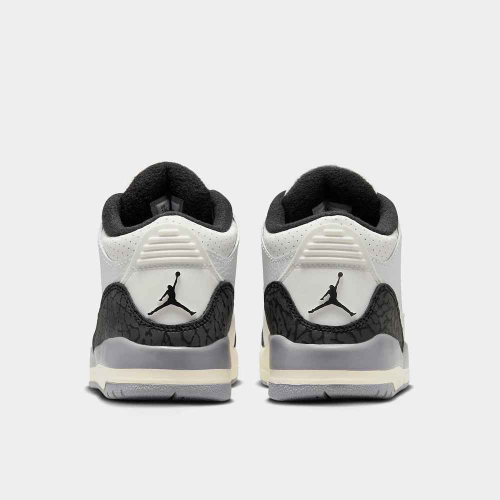 Jordan 3 Retro PS Summit White / Fire Red - Cement Grey