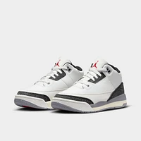 Jordan 3 Retro PS Summit White / Fire Red - Cement Grey