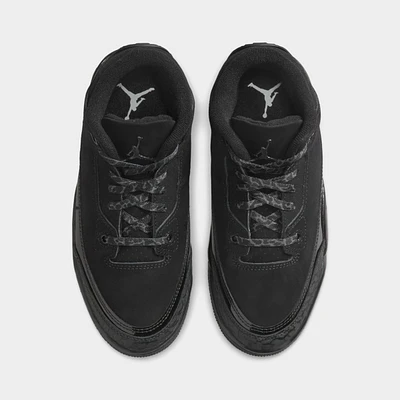 Jordan 3 Retro PS Black / Dark Charcoal - White