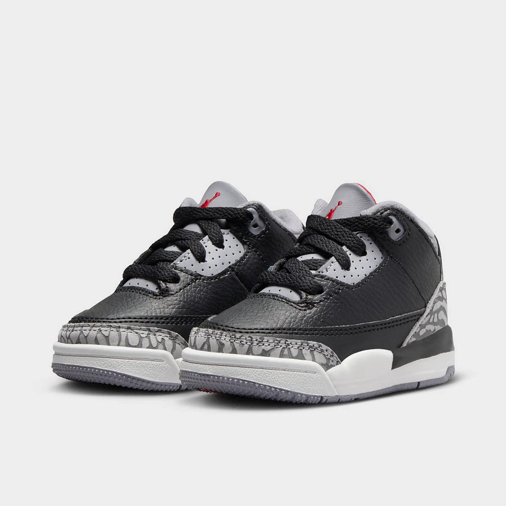 Jordan 3 Retro TD  Black / Fire Red - Cement Grey
