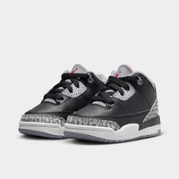 Jordan 3 Retro TD  Black / Fire Red - Cement Grey