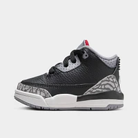 Jordan 3 Retro TD  Black / Fire Red - Cement Grey
