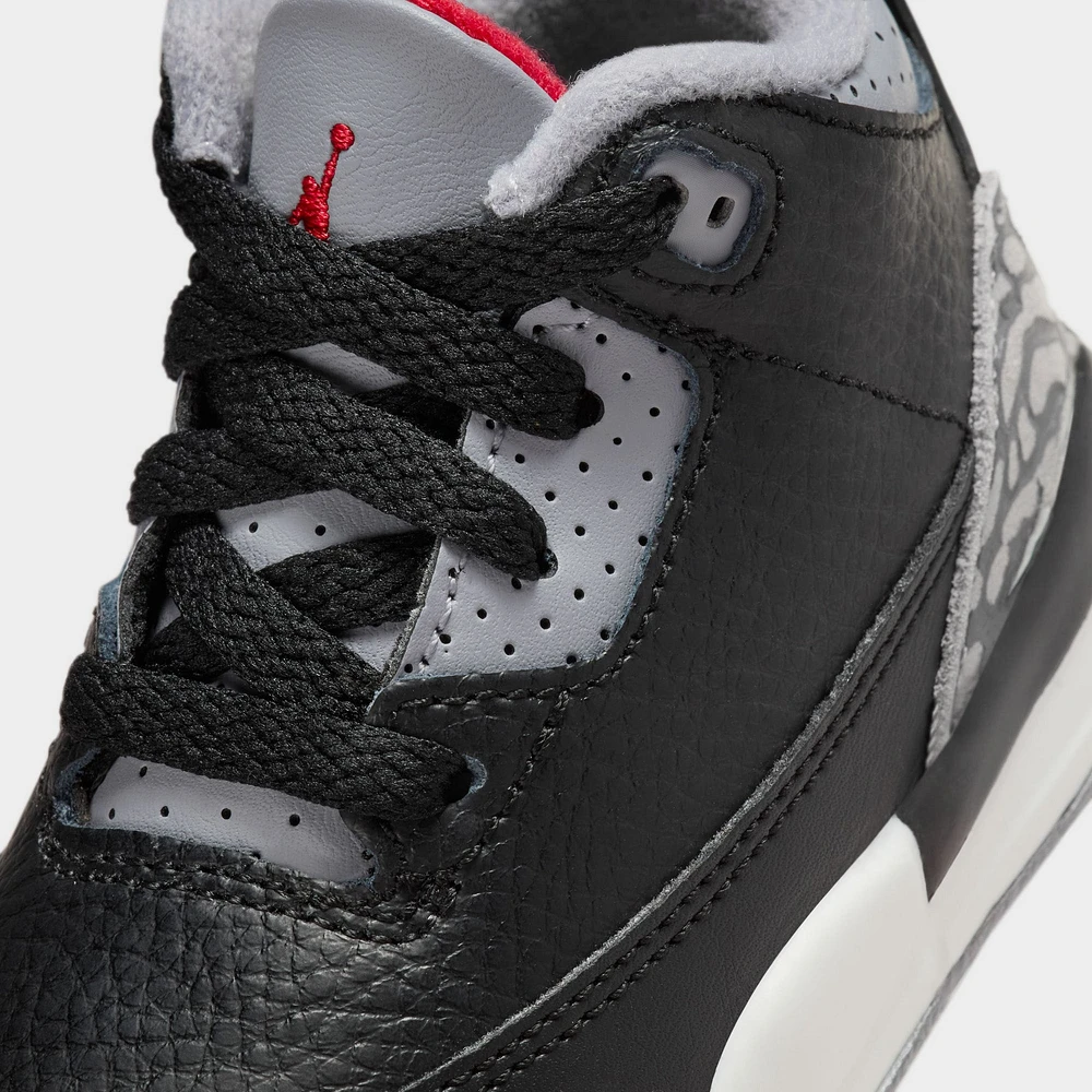 Jordan 3 Retro TD  Black / Fire Red - Cement Grey