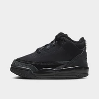 Jordan 3 Retro TD Black / Dark Charcoal - White