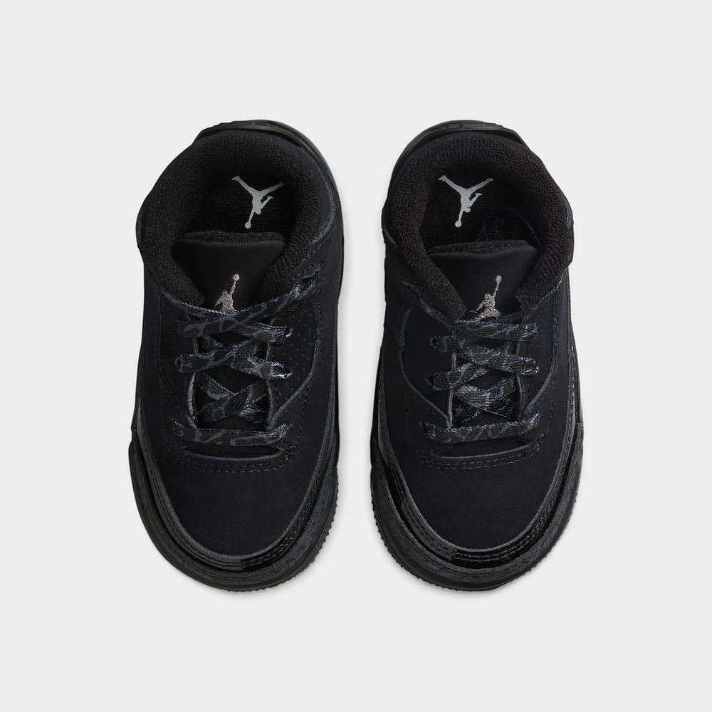 Jordan 3 Retro TD Black / Dark Charcoal - White