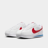 Nike Cortez White / Varsity Red - Blue