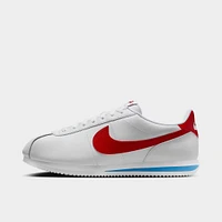 Nike Cortez White / Varsity Red - Blue