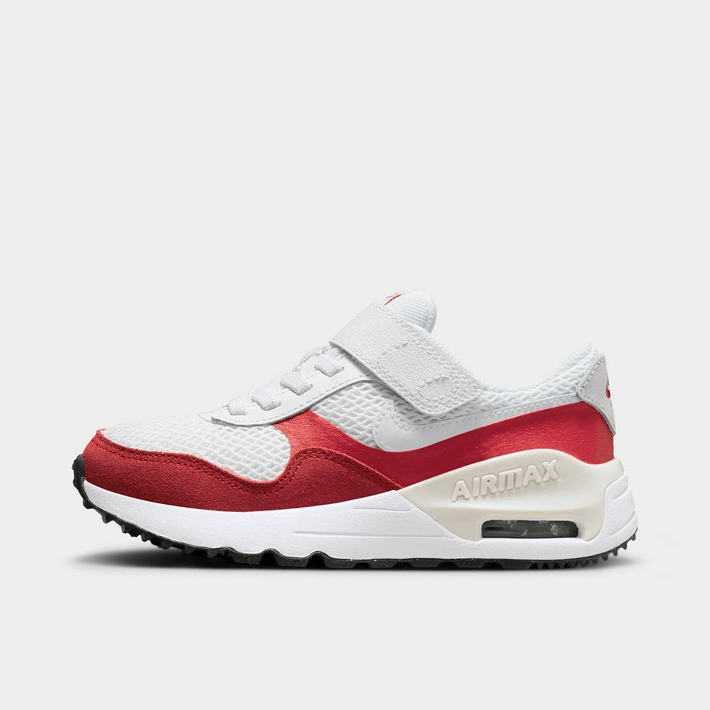 Nike Air Max SYSTM PS White / - University Red